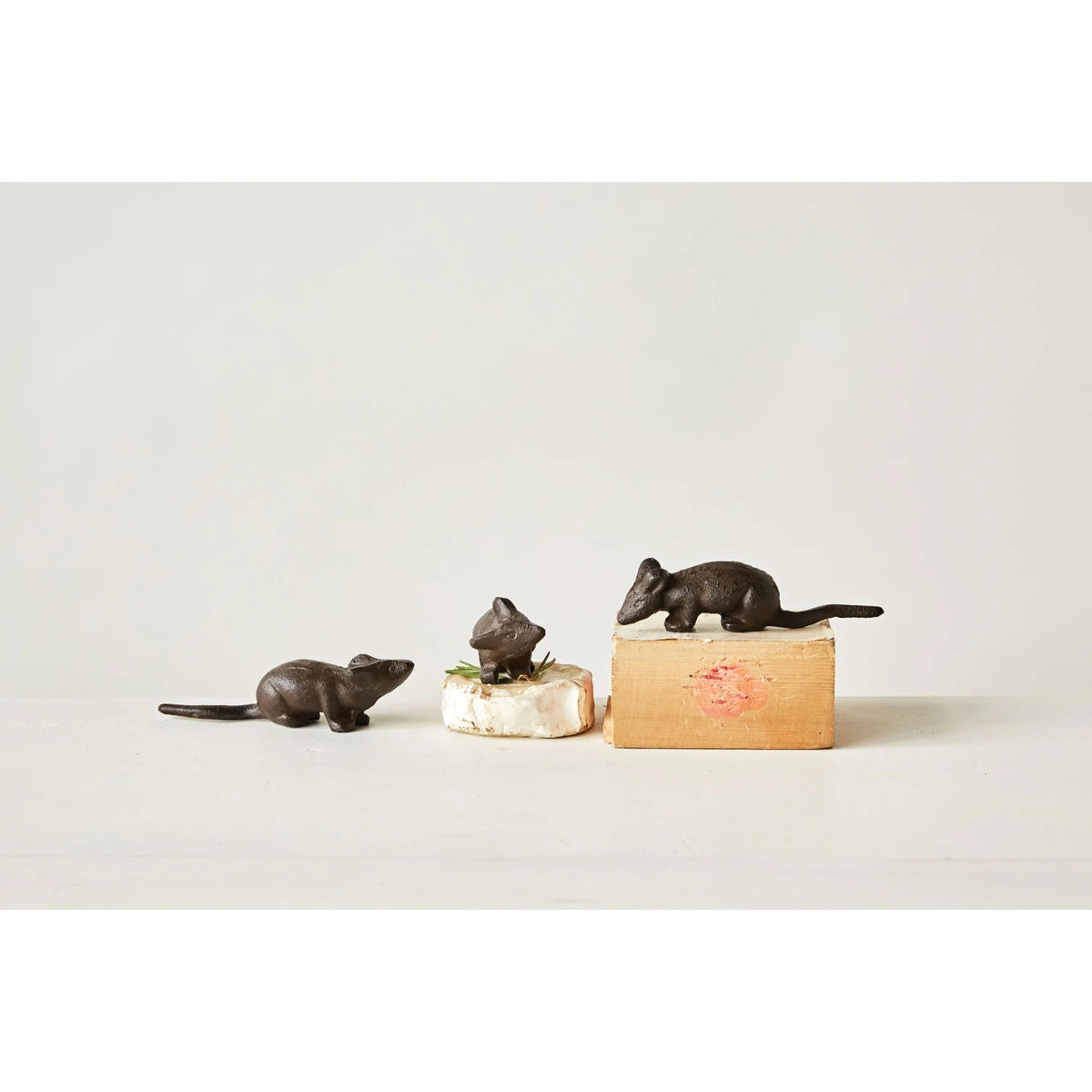 Cast Iron Mouse - 3 Styles
