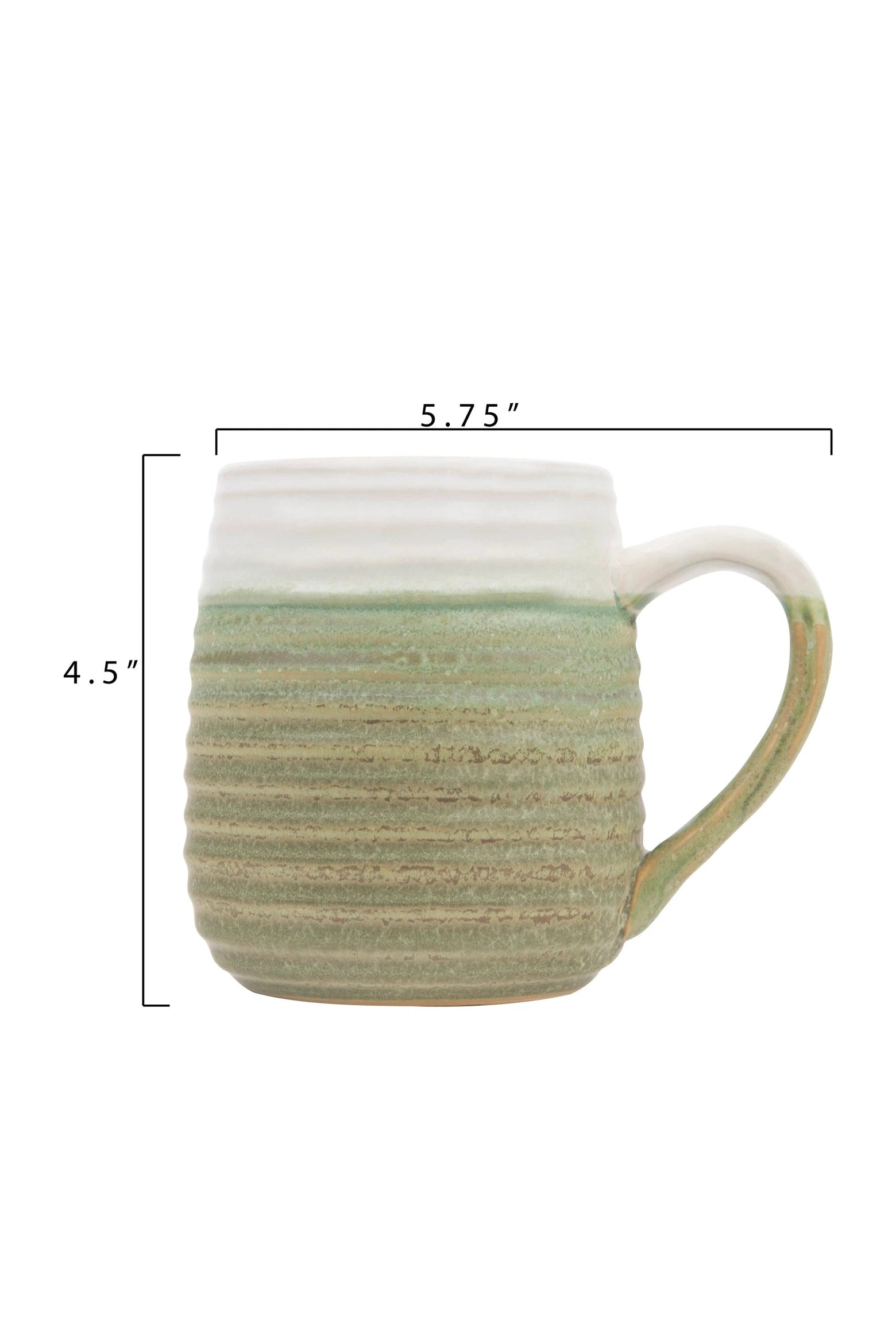 Stoneware Mug With Glaze