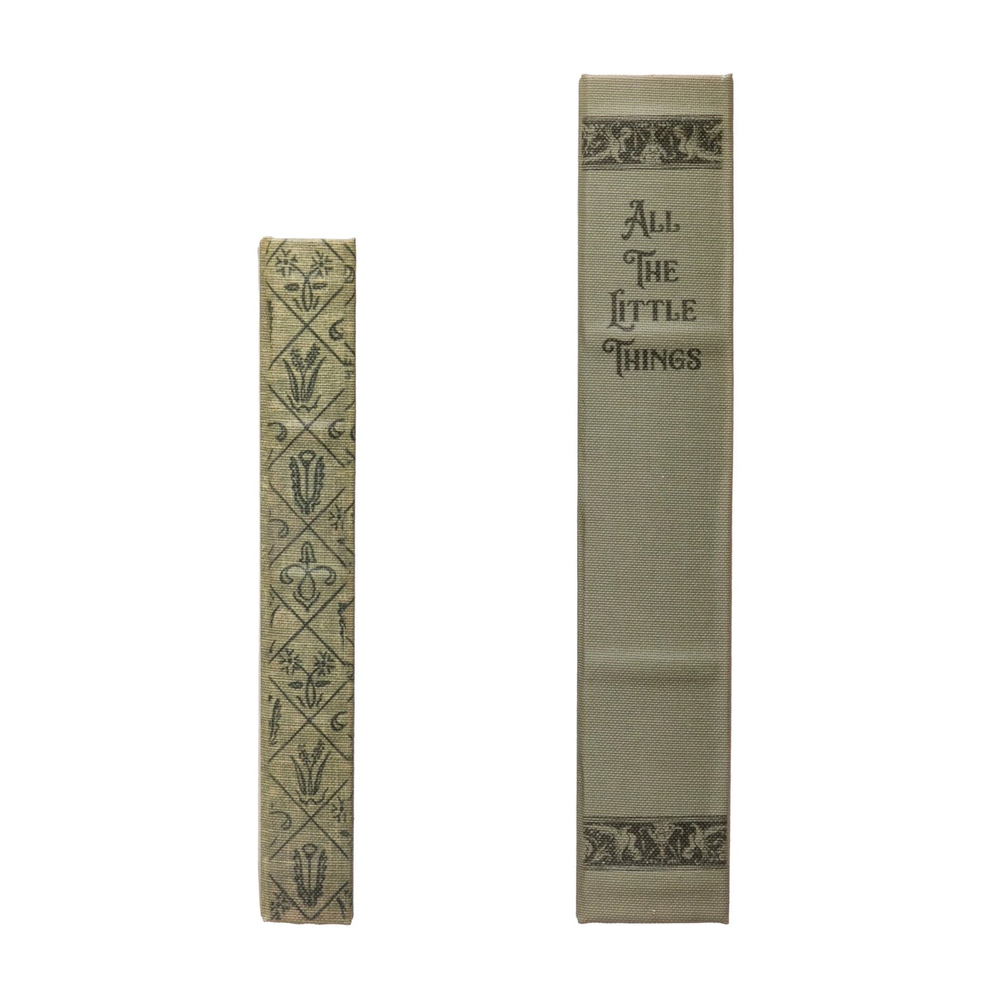 Book Storage Boxes All the Little Things Set of 2