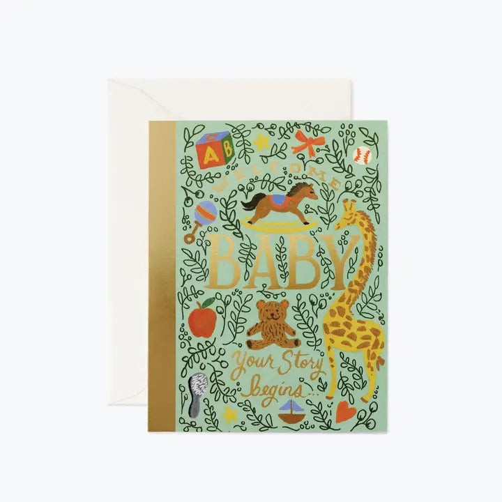 Storybook Baby | Greeting Card