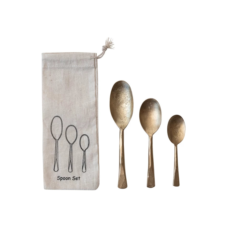 Hand-Forged Iron Spoons