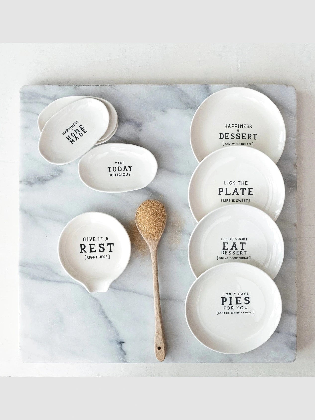 Stoneware Spoon Rest w/ Wax Relief