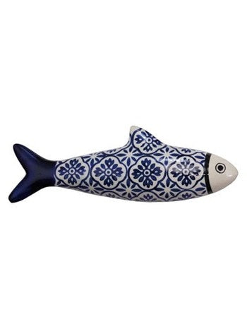 Stoneware Fish Wall Decor | Small