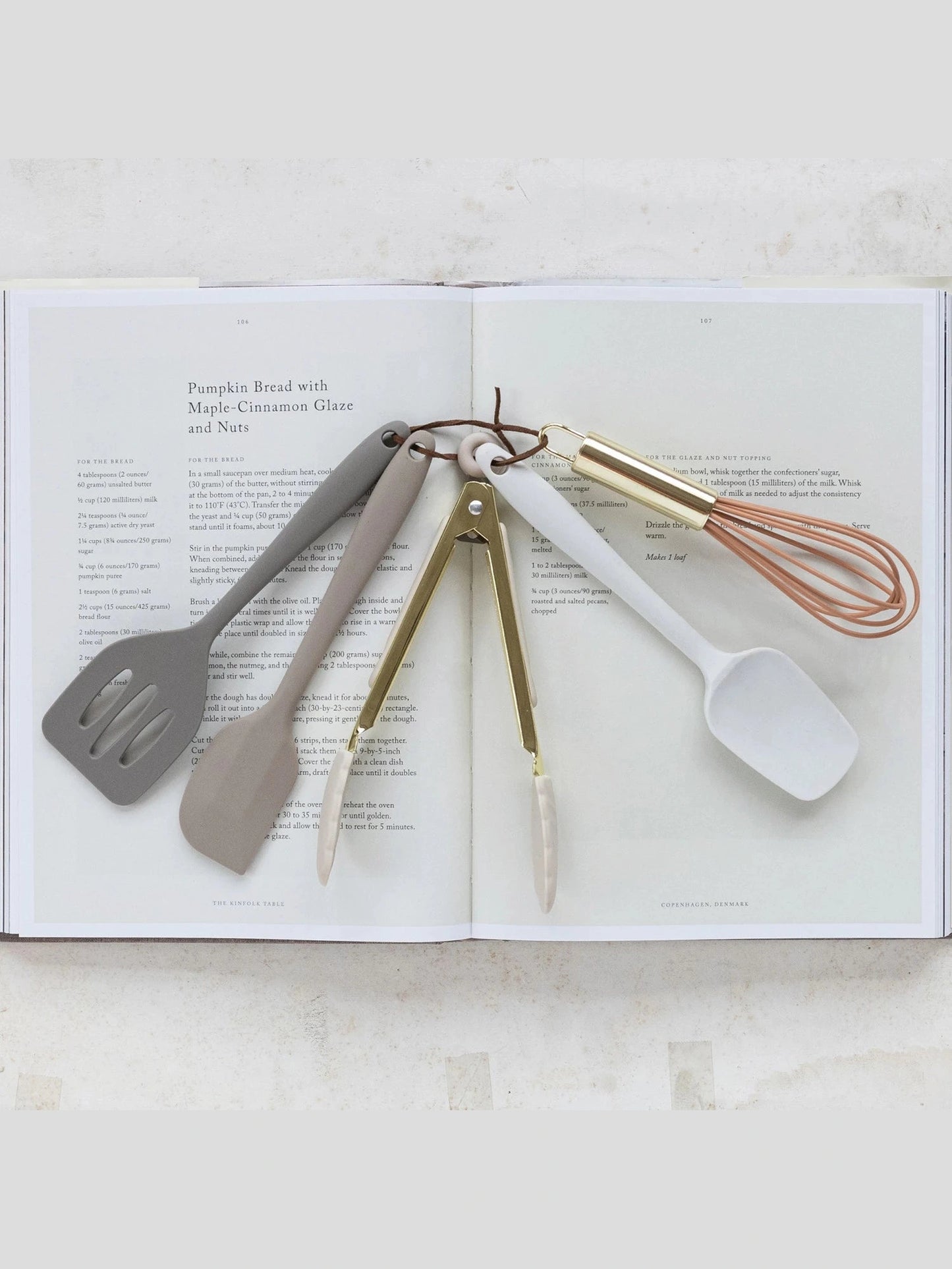 Silicone & Metal Mini Kitchen Tools, Set of 5
