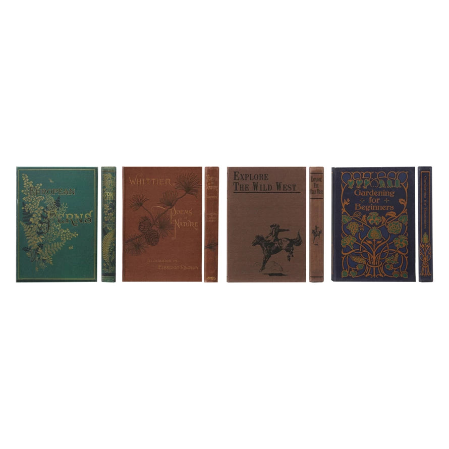 Canvas & MDF Bound Paper Notebook with Book Design
