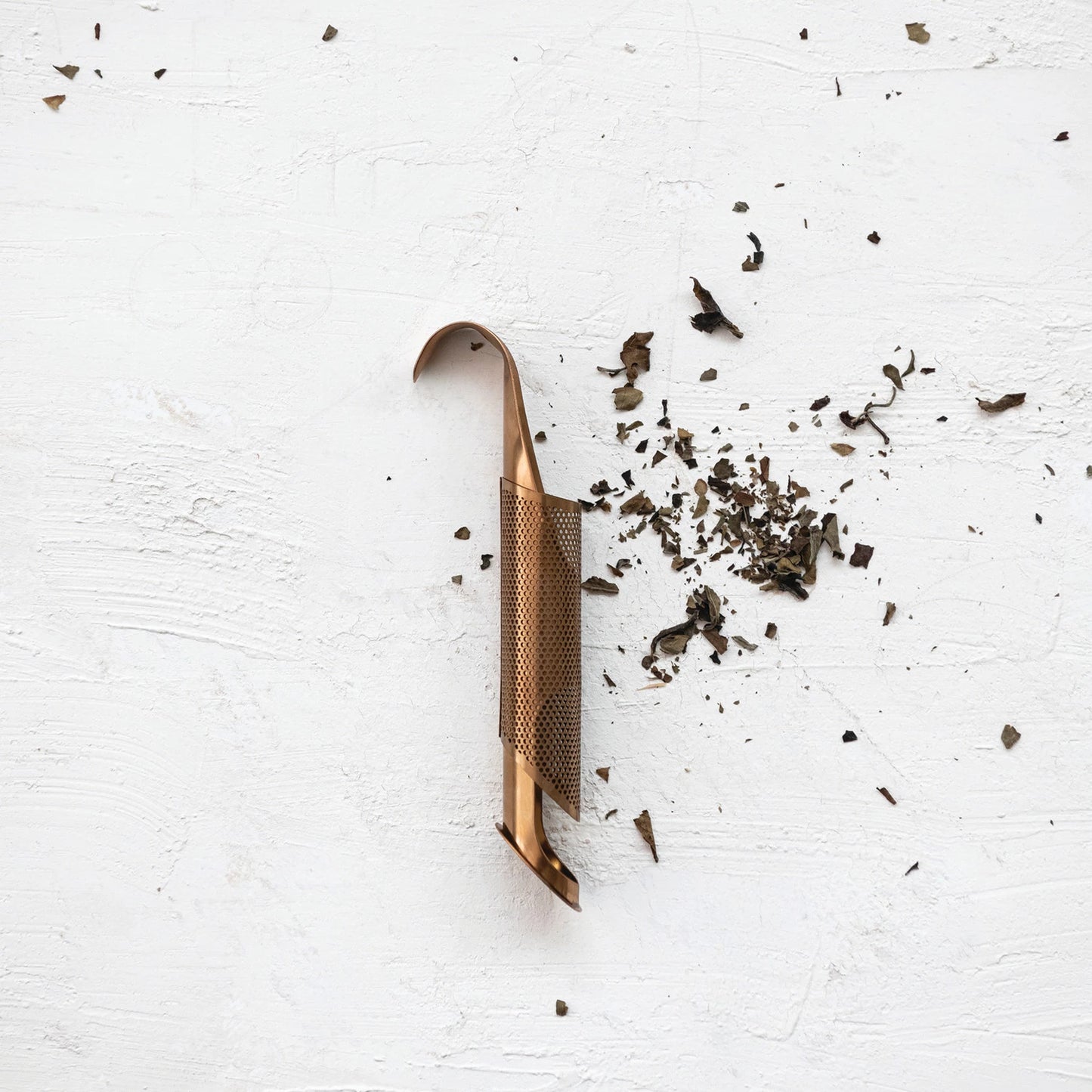 Stainless Steel Loose Tea Infuser with Over Mug Hook