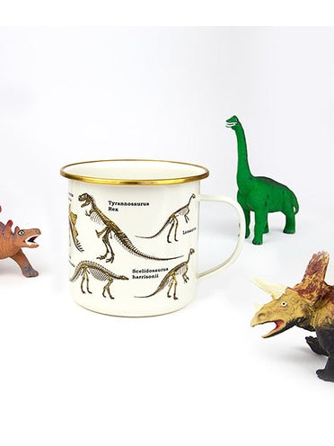 Enamel Mug - Dinosaurs