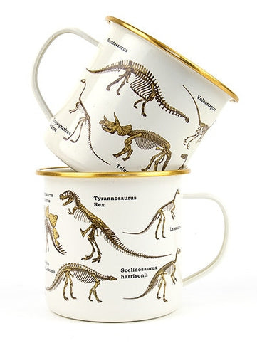 Enamel Mug - Dinosaurs