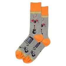 HOTSOX Men's Garage Band Crew Sock