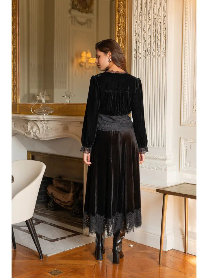 Alizée Velvet Skirt