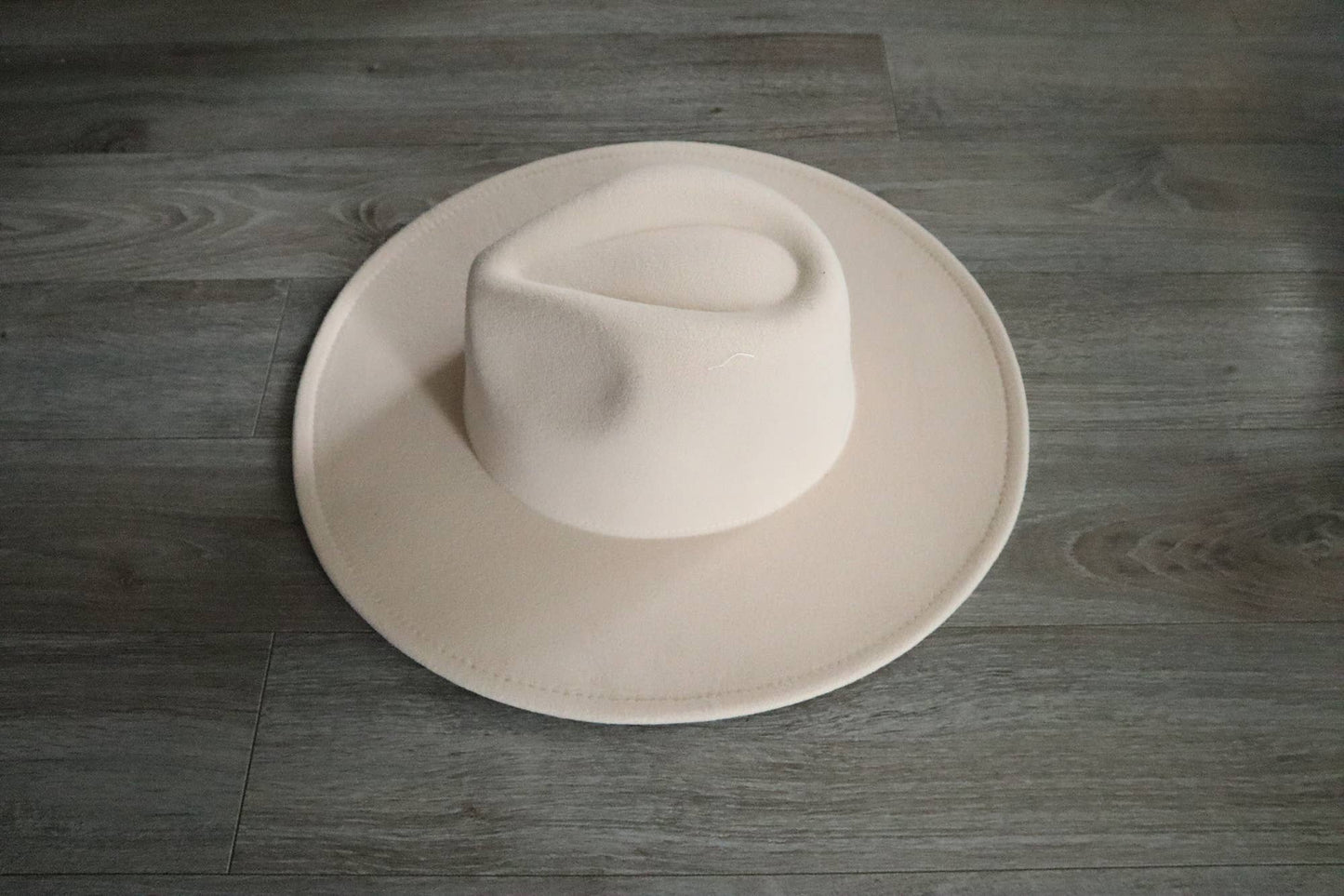 Rancher Wide Brim Fedora Hat