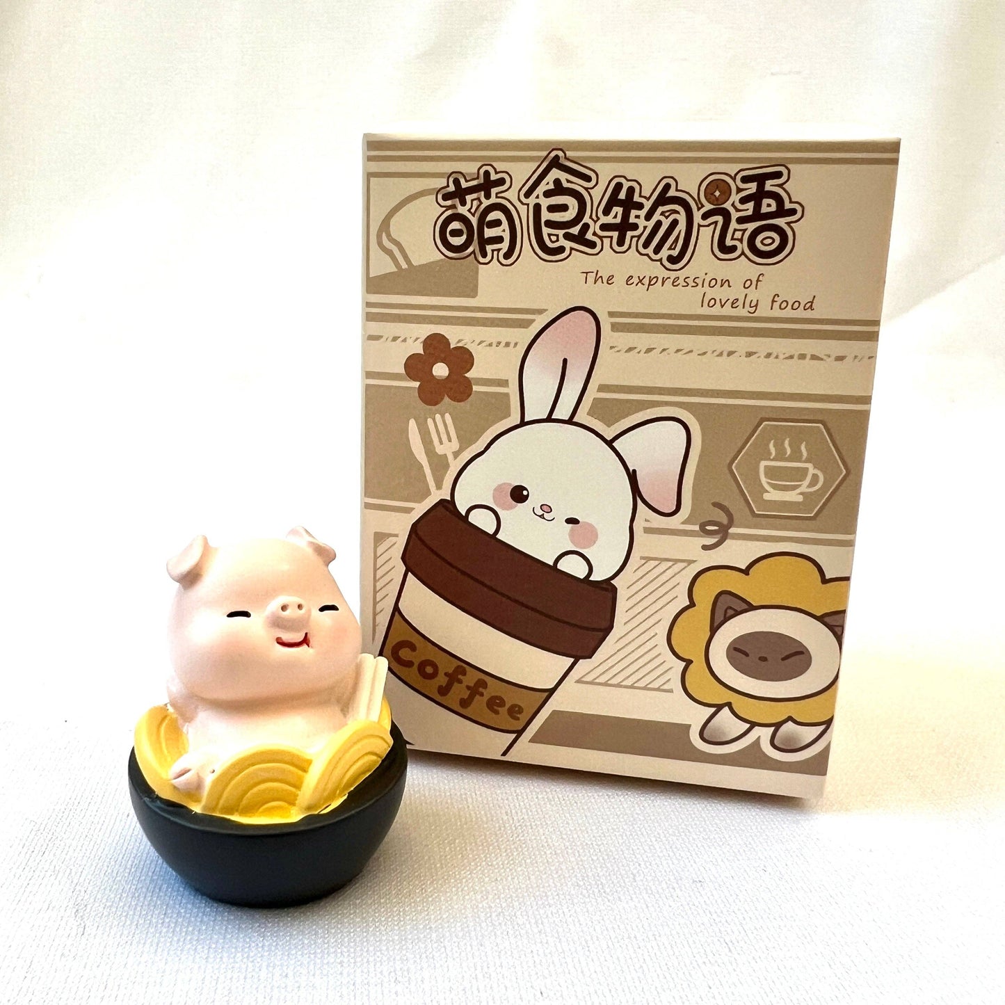 Japanese Restaurant Animals Figurine Blind Box