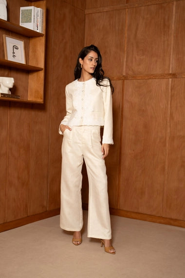 Lyocell & Linen Trousers