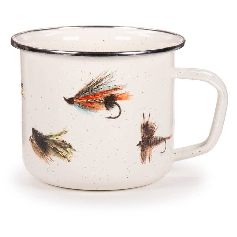 Fishing Fly Grande Mugs