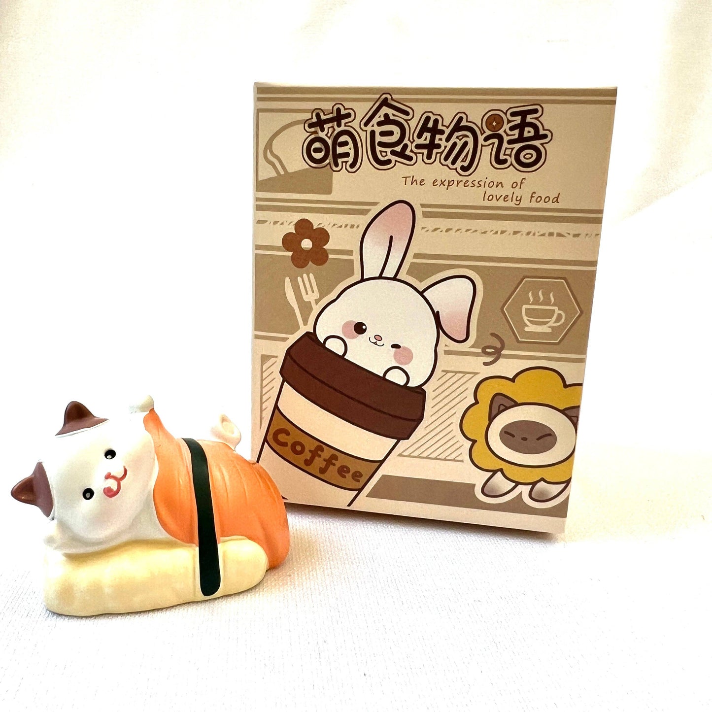 Japanese Restaurant Animals Figurine Blind Box