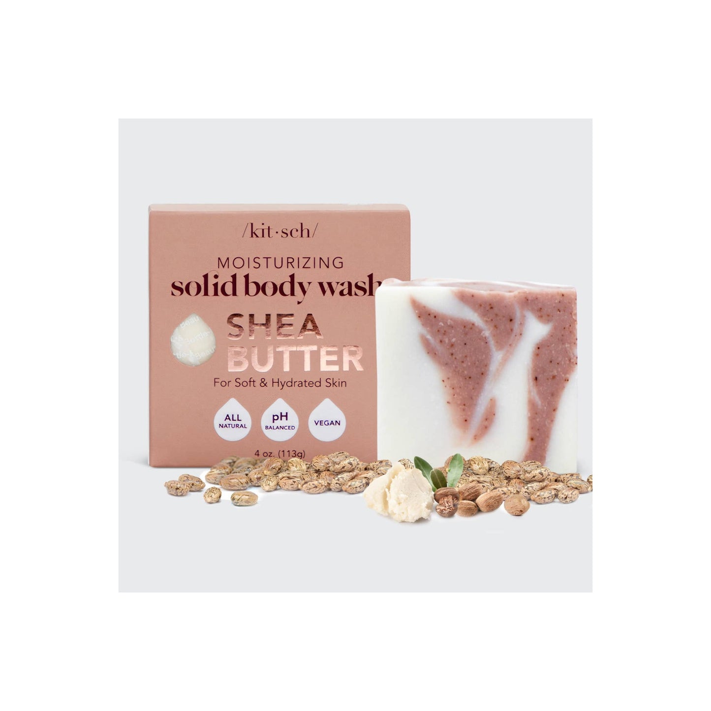 Shea Butter Solid Body Wash Bar