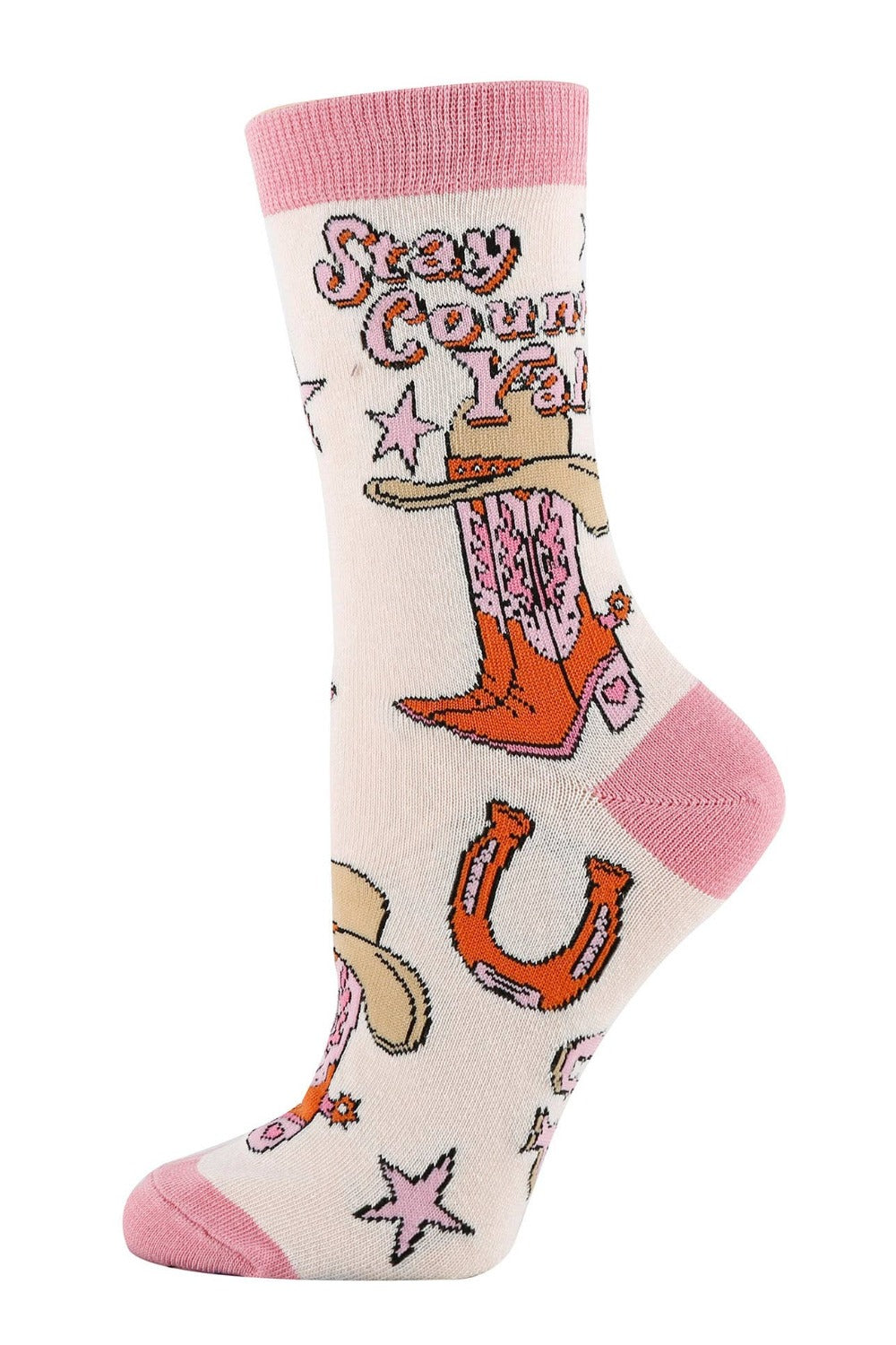 Giddy Up | Women's Crew Socks
