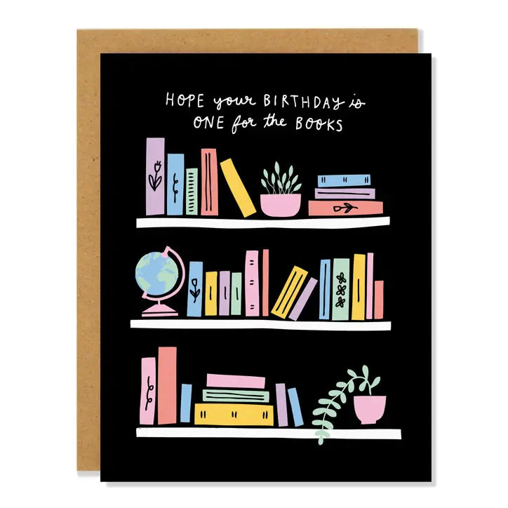 One for The Books - Birthday Greeting Card