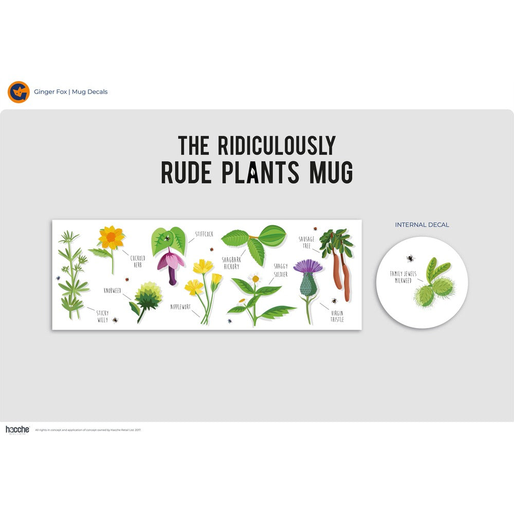 The Ridiculously Rude Plants Mug