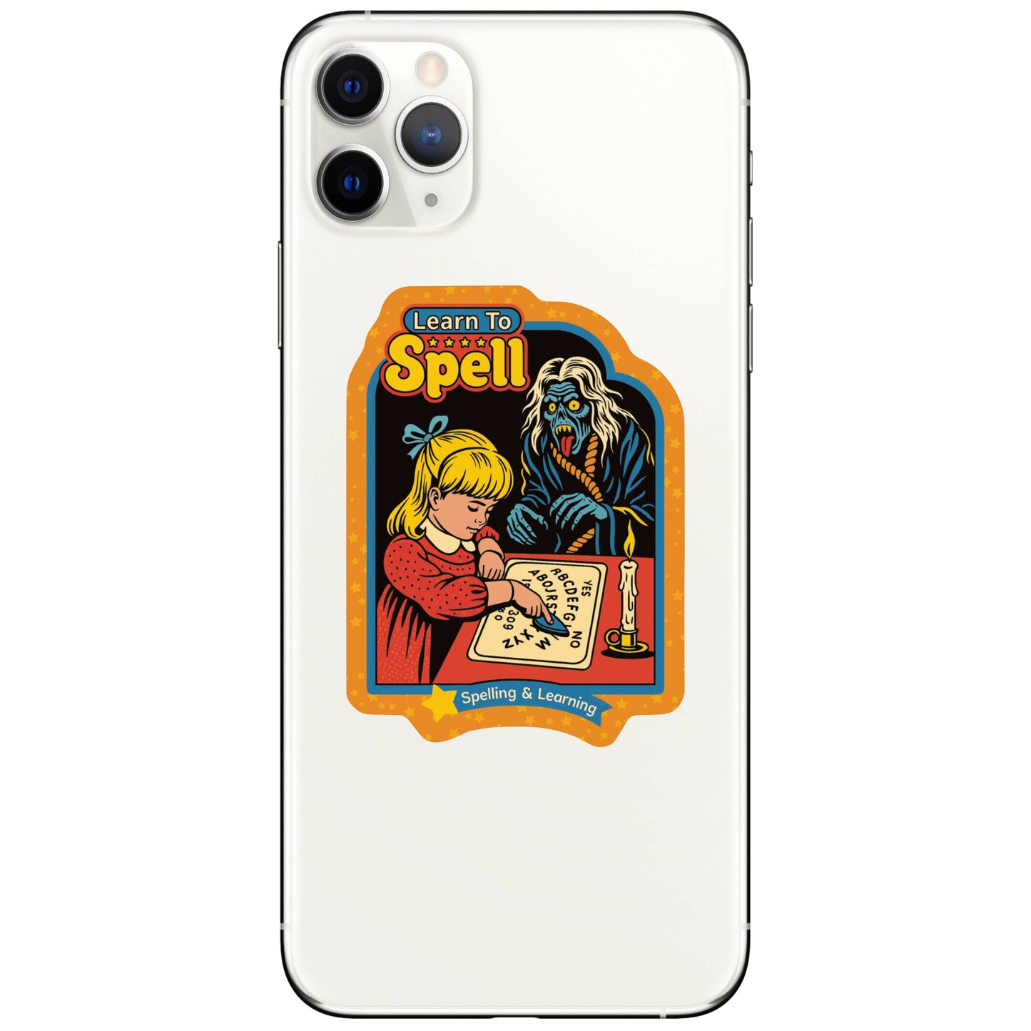 Halloween Horror Zombie Humor High Quality Vinyl Sticker