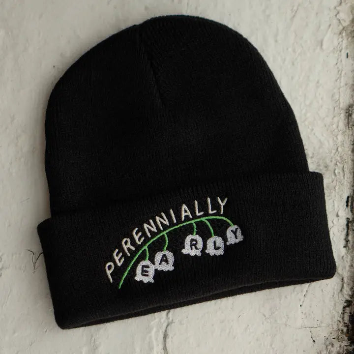 Perennially Early Lilies Beanie