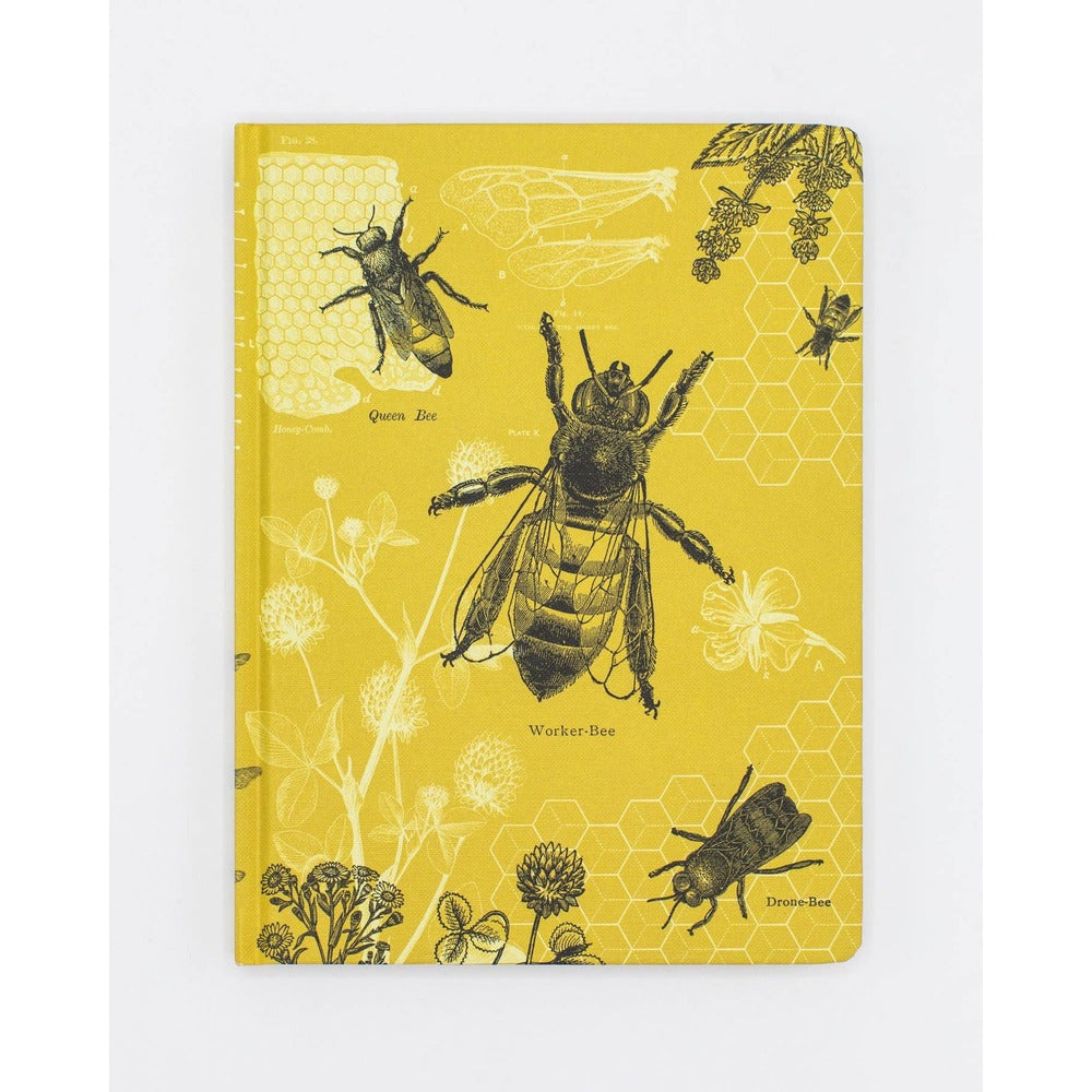 Honey Bees Hardcover Notebook | Dot Grid