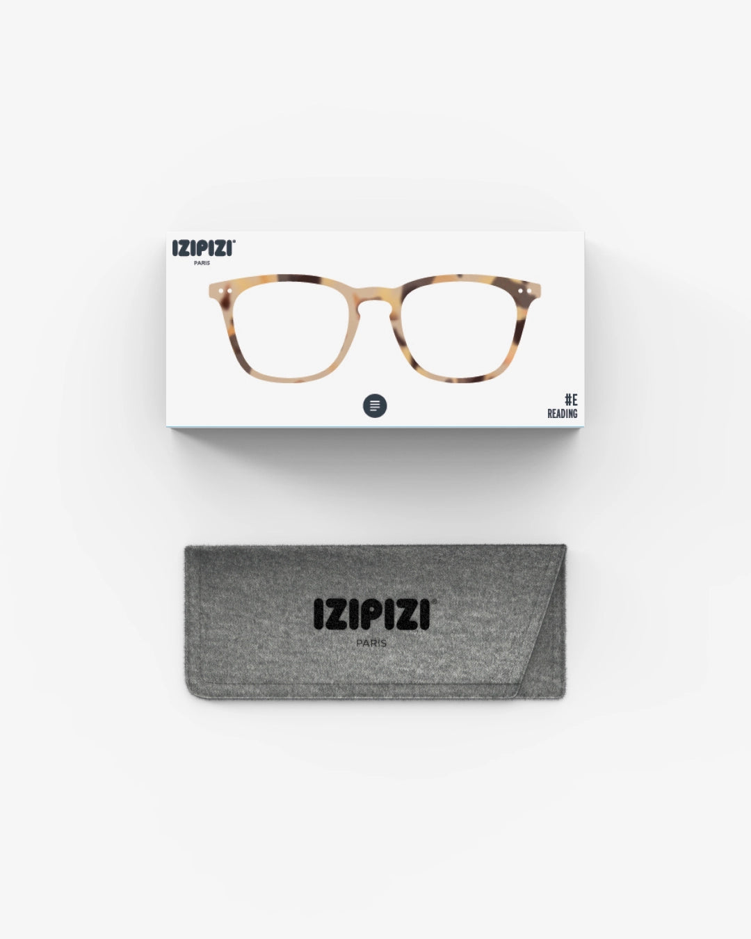 Izipizi Reading Glasses #E | Light Tortoise