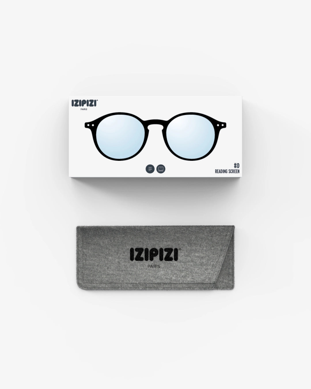 Izipizi Reading + Screen Glasses #D | Black