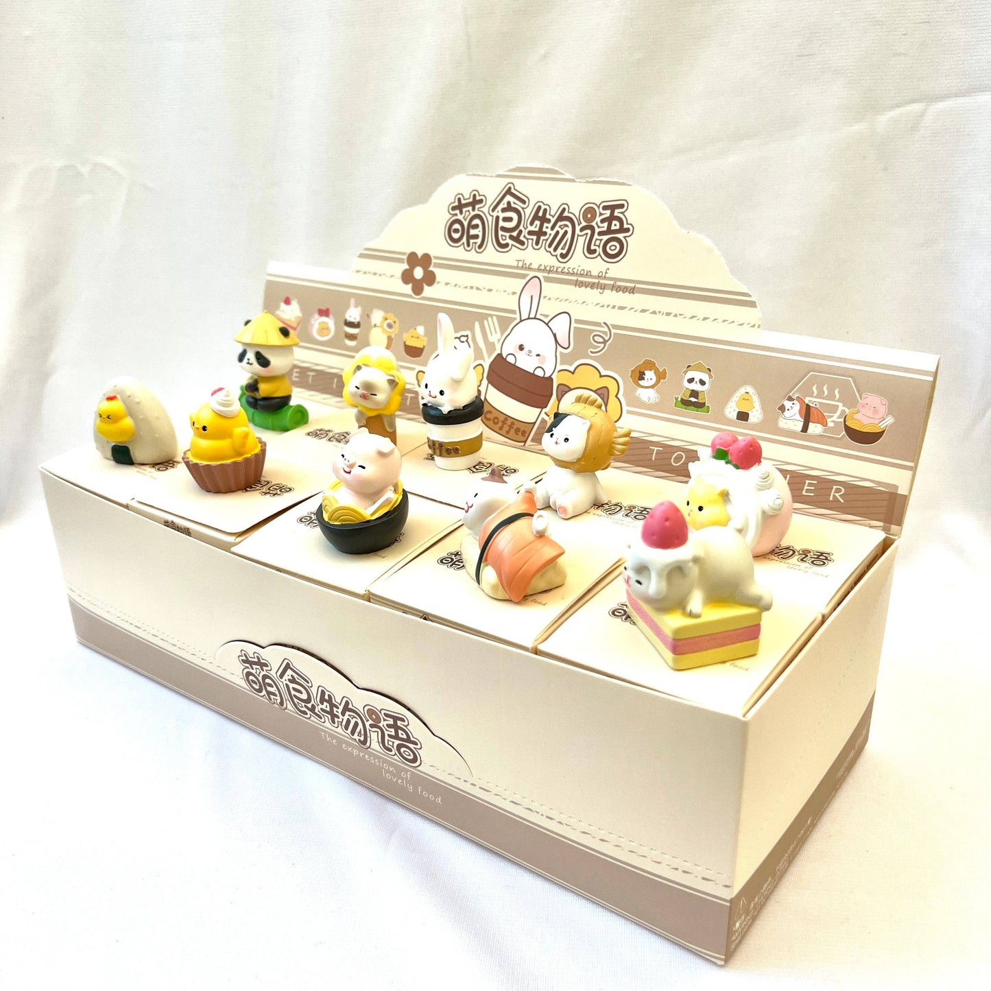 Japanese Restaurant Animals Figurine Blind Box