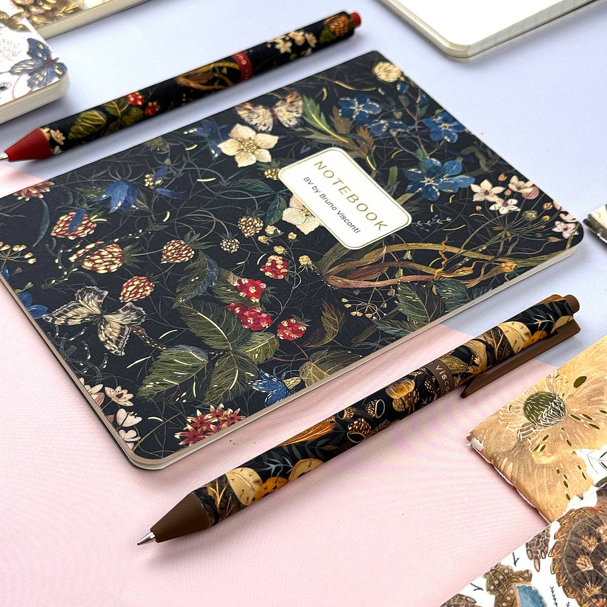 A6 Passport Notebook - Forest Flowers