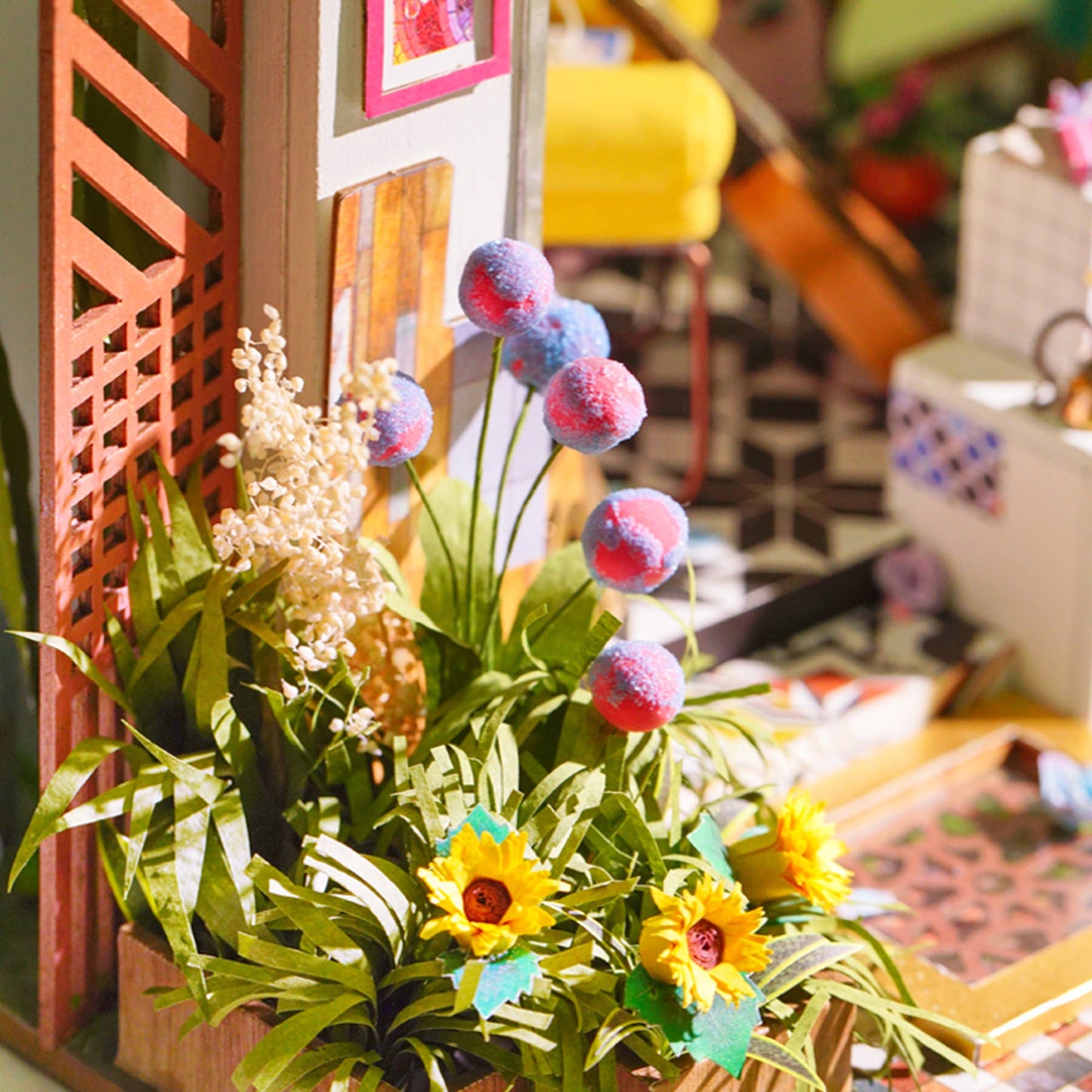 DIY Miniature Model Kit: Lily's Porch
