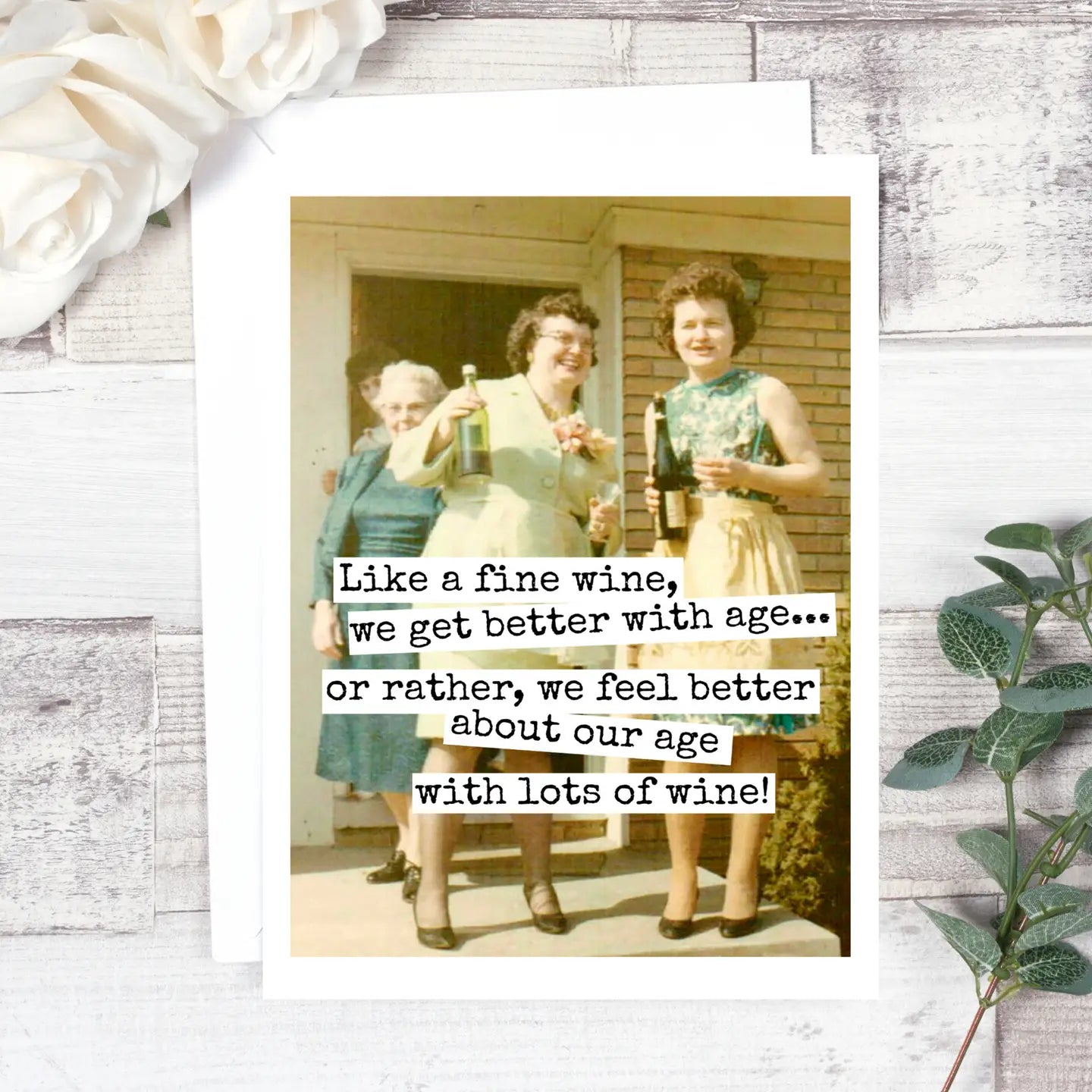 Like a Fine Wine | Vintage Birthday Card