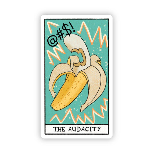 "The Audacity" Tarot Card Sticker