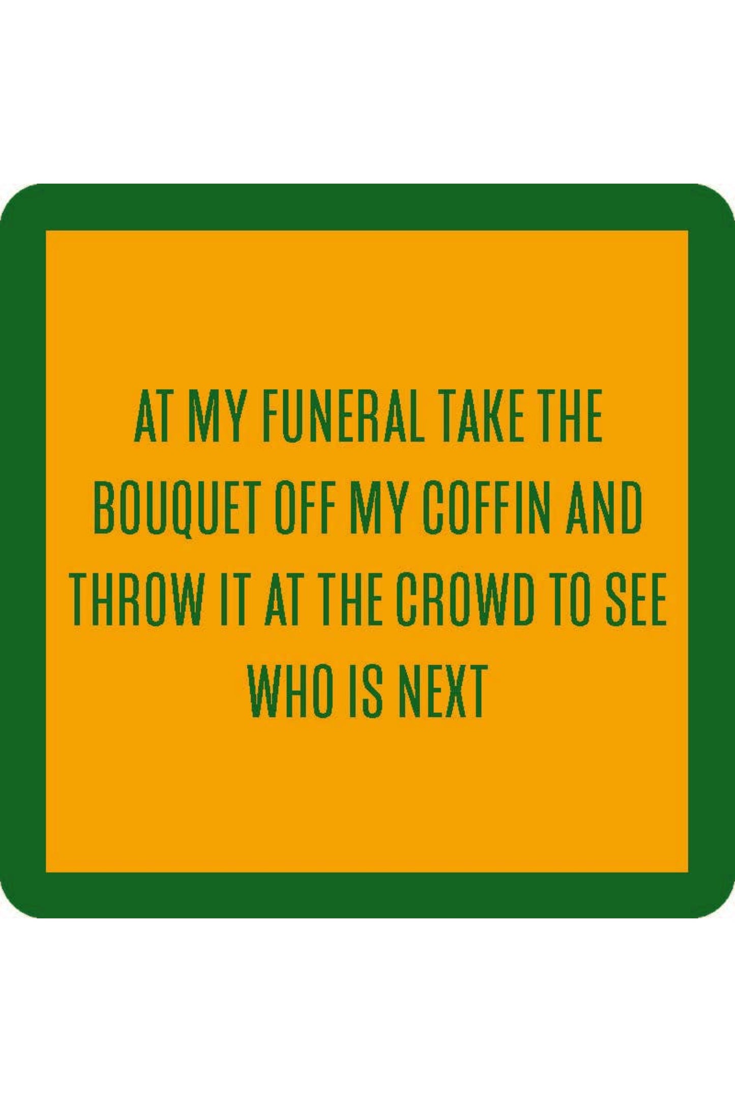 Bouquet Coaster