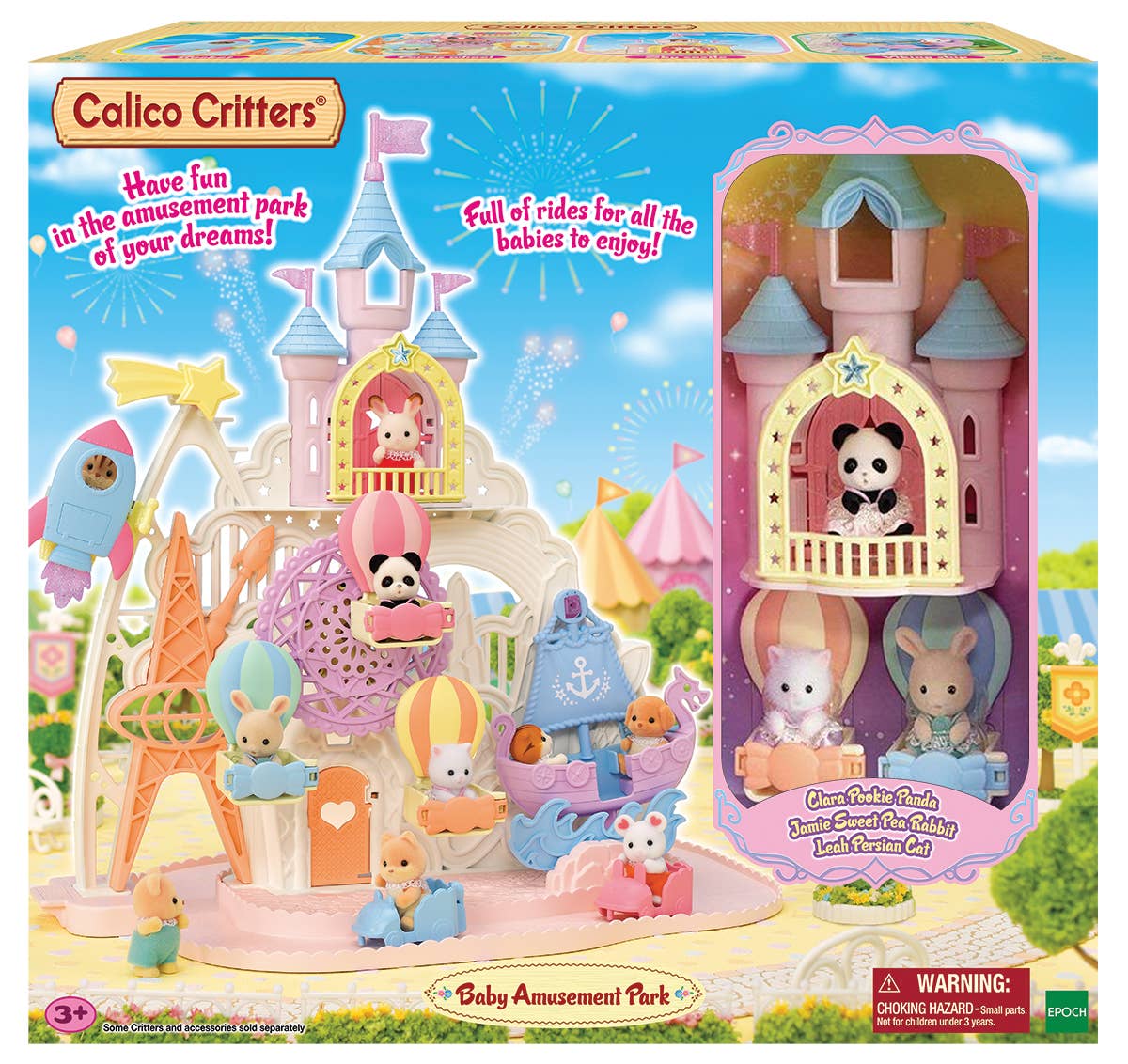 Dollhouse Playset, Baby Amusement Park, Collectible Toys