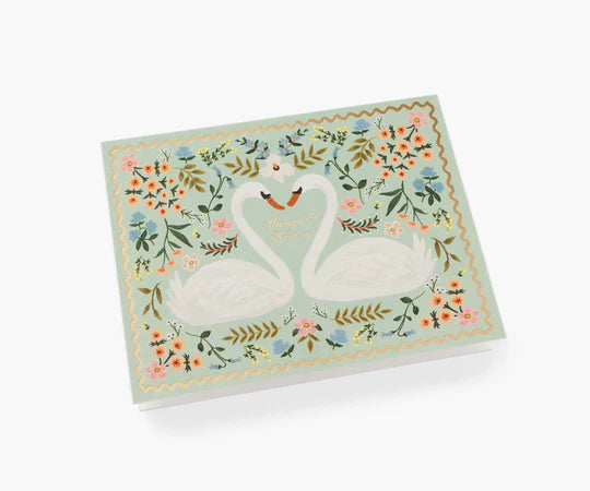 Always & Forever Swans | Greeting Card