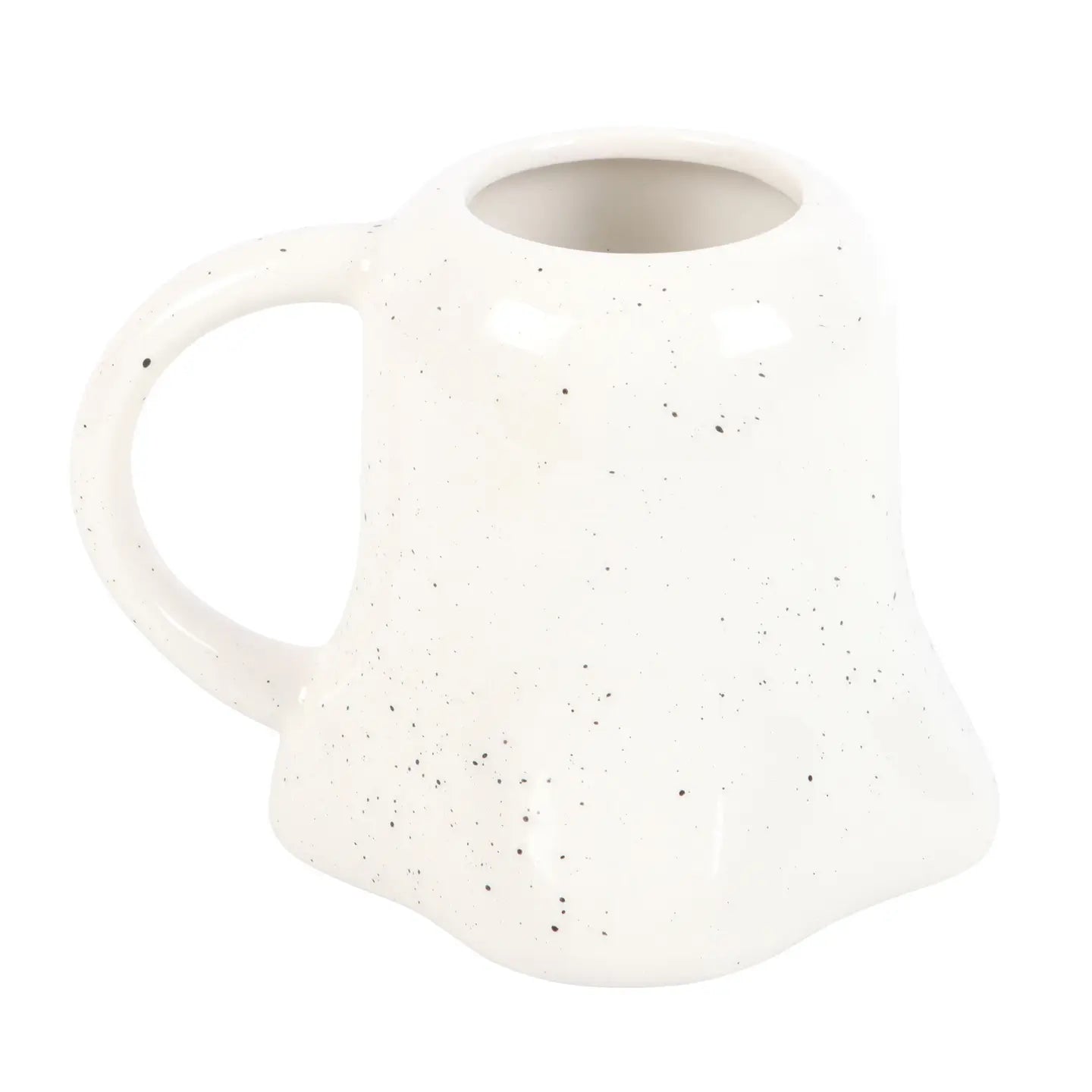 Ghost Shaped Halloween Mug With Pumpkin