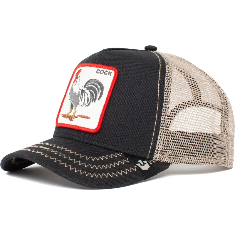 Goorin Bros. Rooster Black Trucker Hat | Black