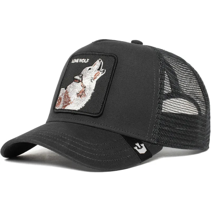 Goorin Bros. Lone Wolf Trucker Hat | Black