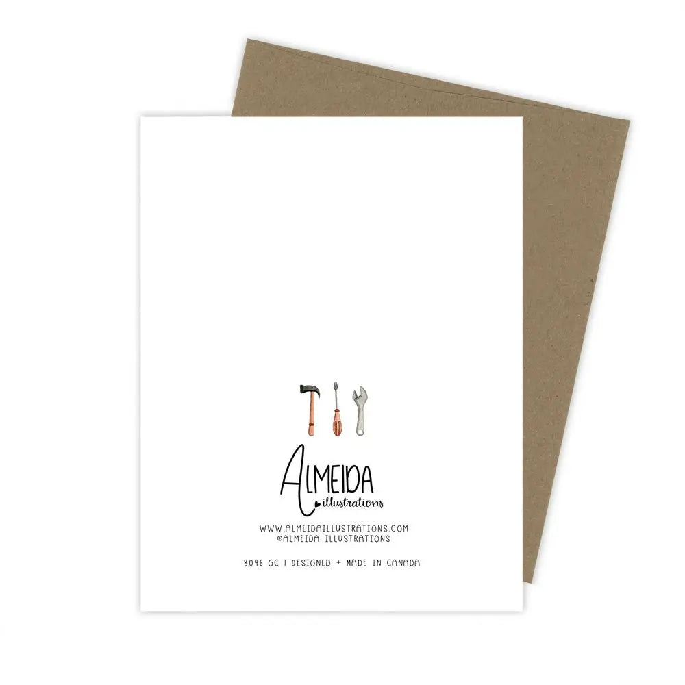 Handy Man - Father's Day Card | Kraft
