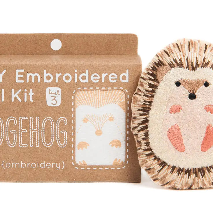 Hedgehog - Embroidery Kit