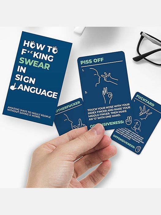 How to Swear in Sign Language