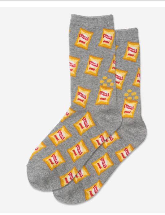 HOTSOX Men's Chips Crew Socks