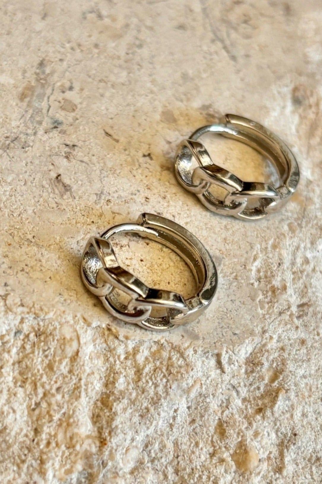 Noreen Huggie Hoop Earrings