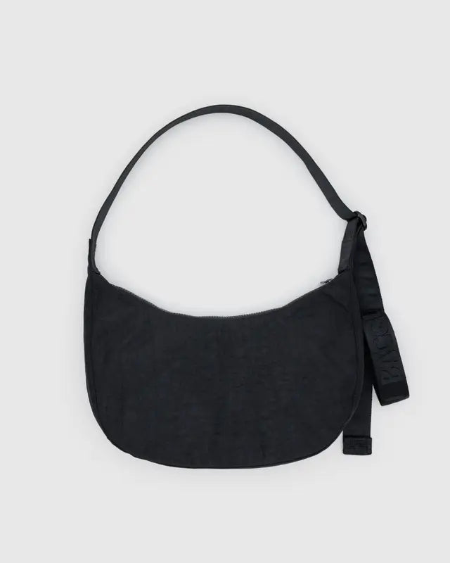 Medium Nylon Crescent Bag - Western Appliqué