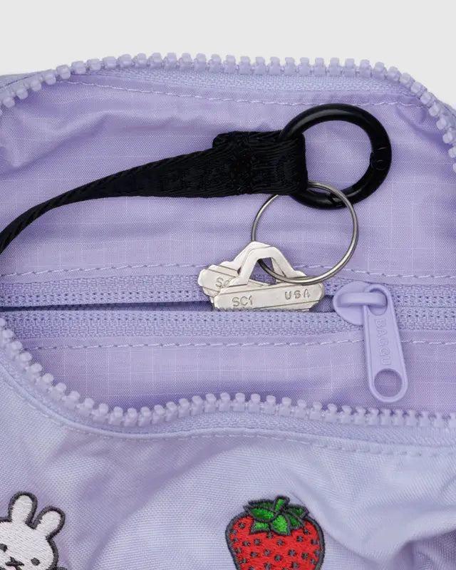 Small Nylon Crescent Bag - Miffy