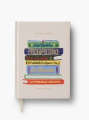 Book Club Embroidered Book Journal