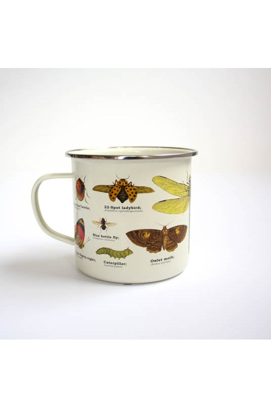 Enamel Mug - Insects