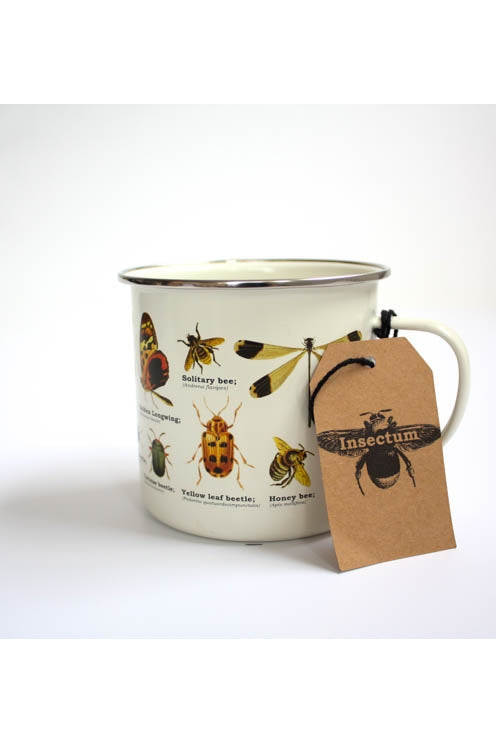 Enamel Mug - Insects