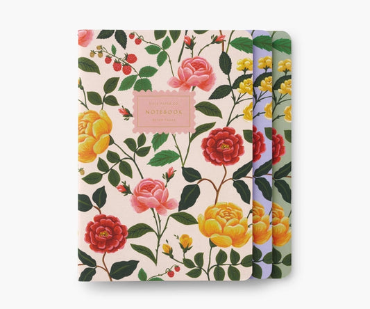 Rifle Paper Co. Roses Notebook | Set of 3